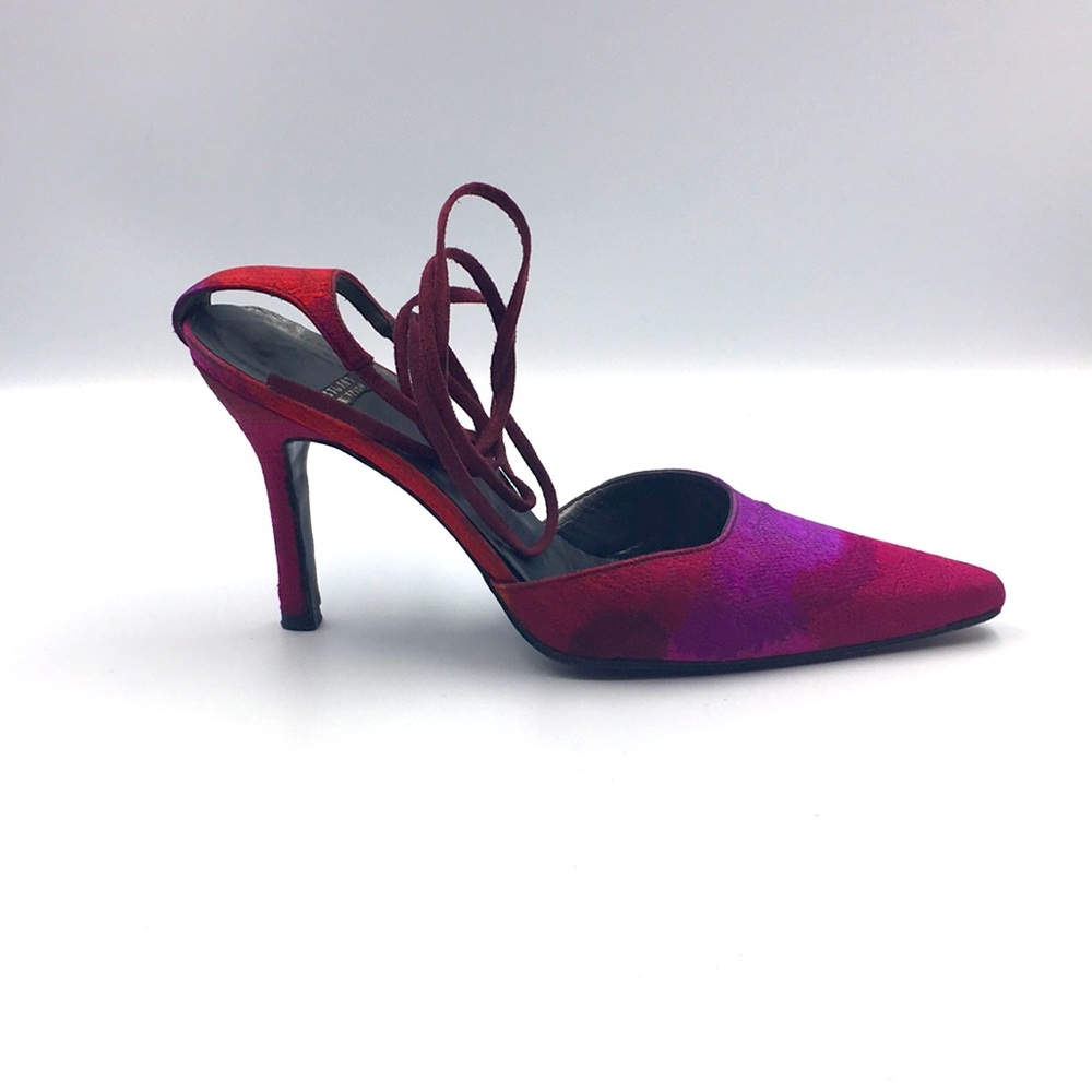 Stuart Weitzman Ankle Tie Pumps